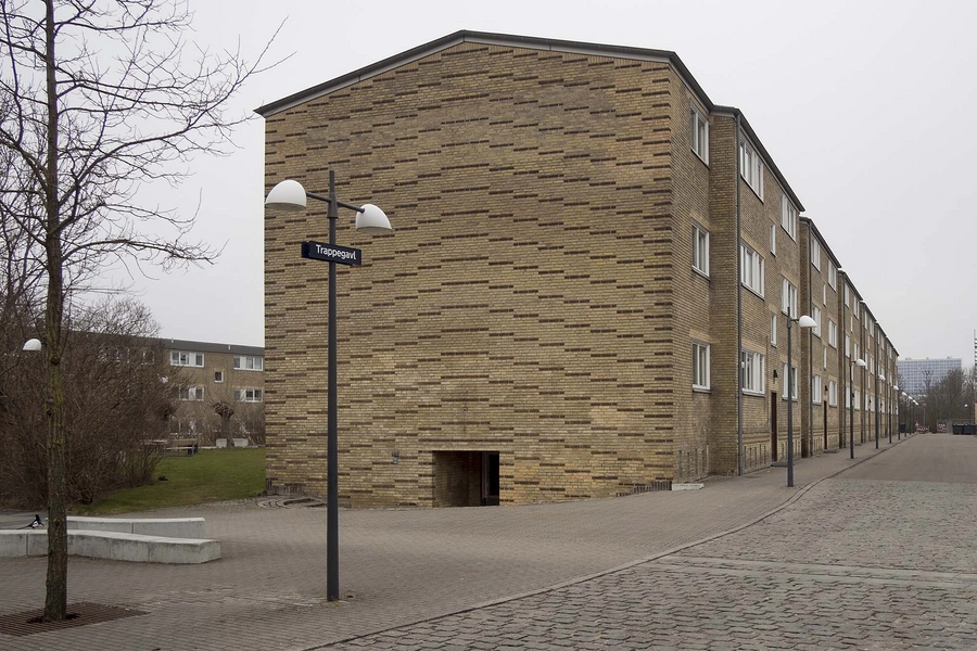 Tingbjerg Gavlmotiv, teglmønster