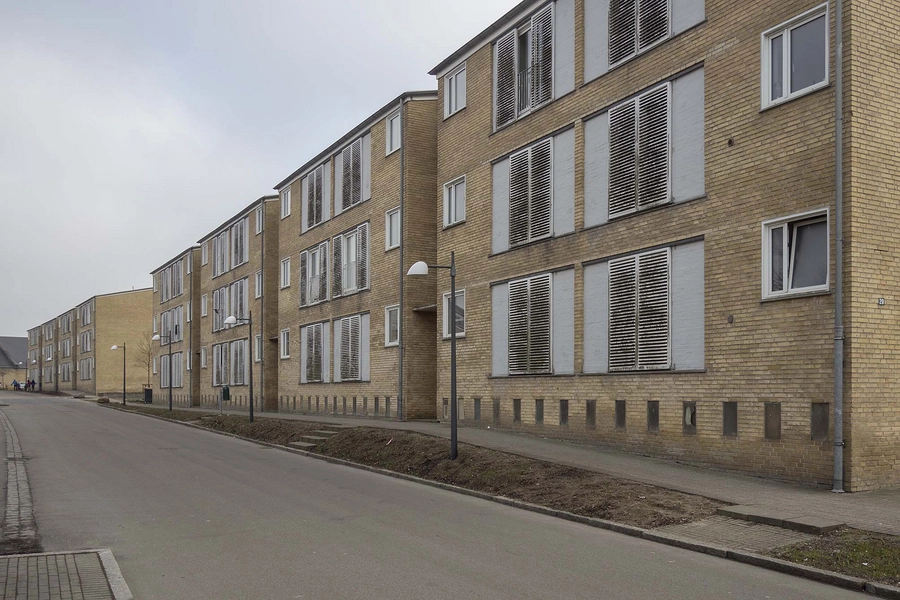 Tingbjerg Blik mod øst langs Ruten