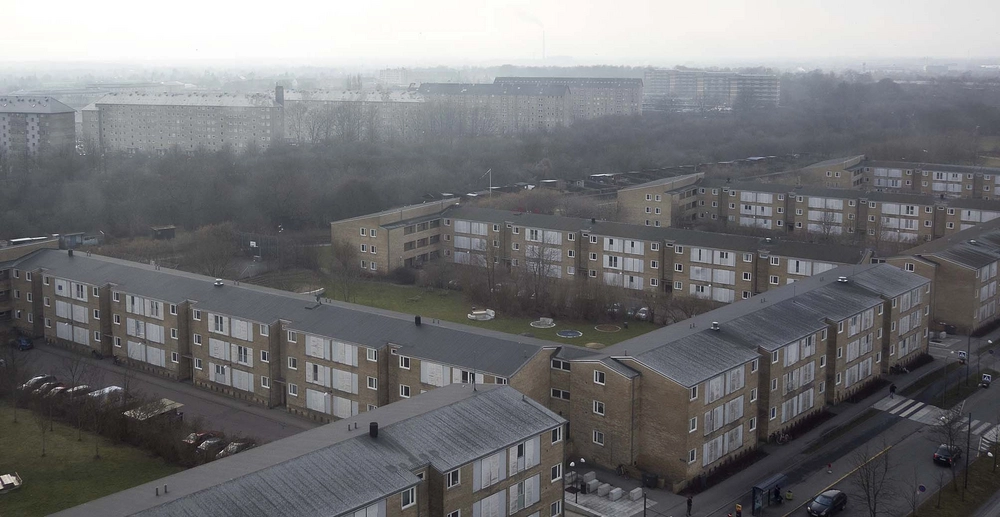 Tingbjerg Udsigt over området fra højhuset