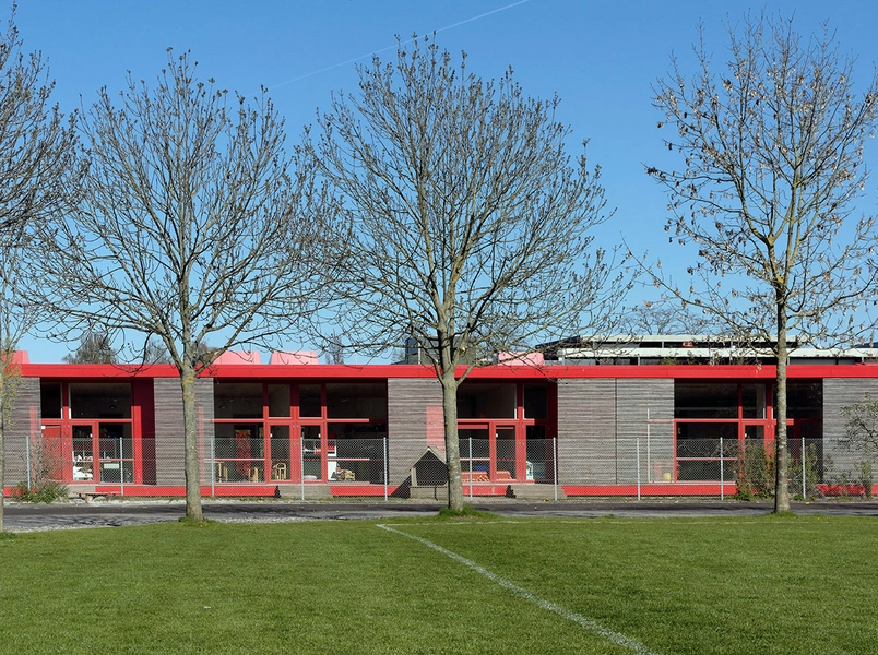 Børnehuset Græshoppen Facade mod vest