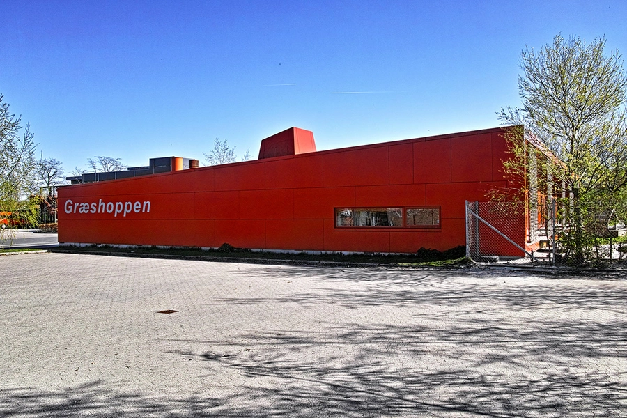 Børnehuset Græshoppen Facade mod nord