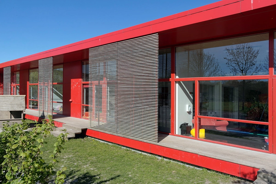 Børnehuset Græshoppen Facadeudsnit