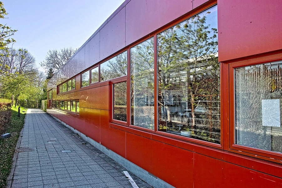 Børnehuset Græshoppen Facadeudsnit, østfacade