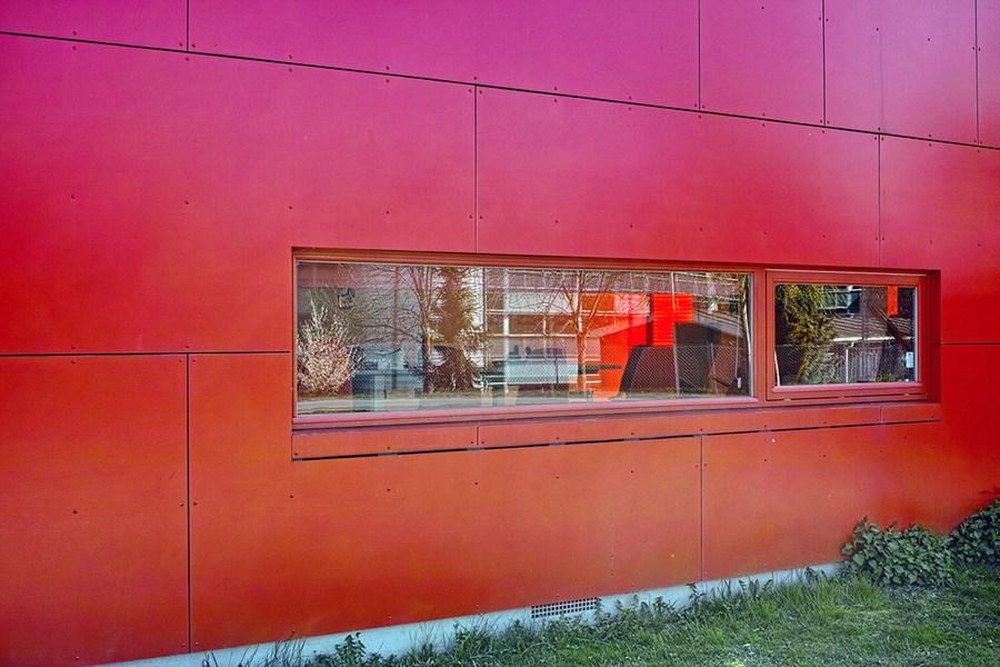 Børnehuset Græshoppen Vindue i børnehøjde