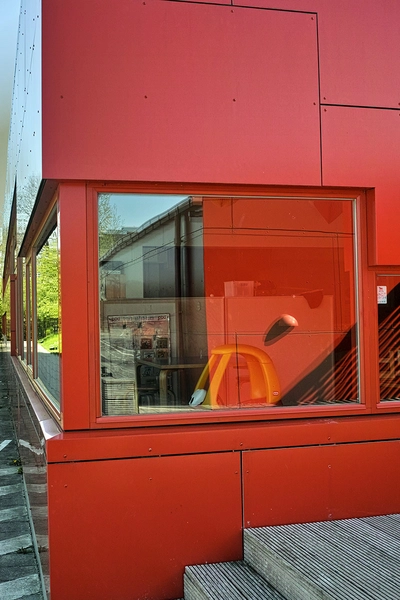 Børnehuset Græshoppen Detalje, vindue