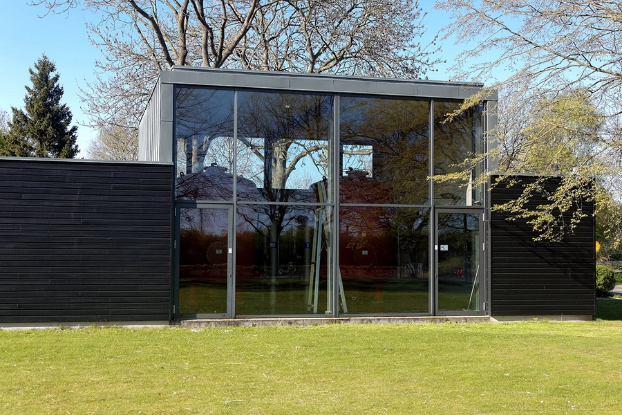 Espevang Vandværk Glasparti