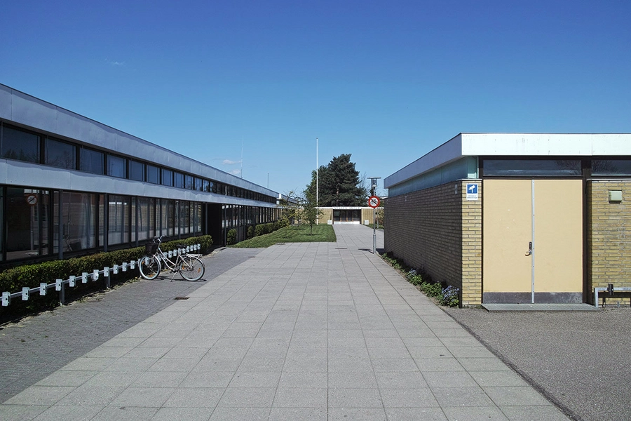 Nyager Skole Vinduessætning, facade