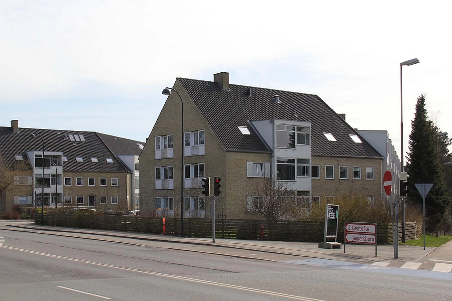 Ibstrupparken I Facader mod nordvest - Jægersborgvej