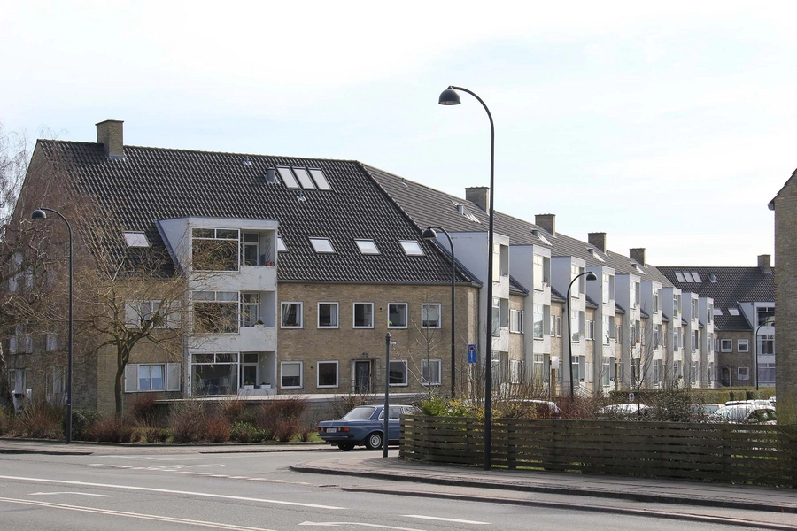 Ibstrupparken I Ibstrupvænget 1-11, vestfacade