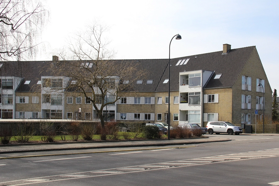 Ibstrupparken I Ibstrupvænget 1-11, østfacade