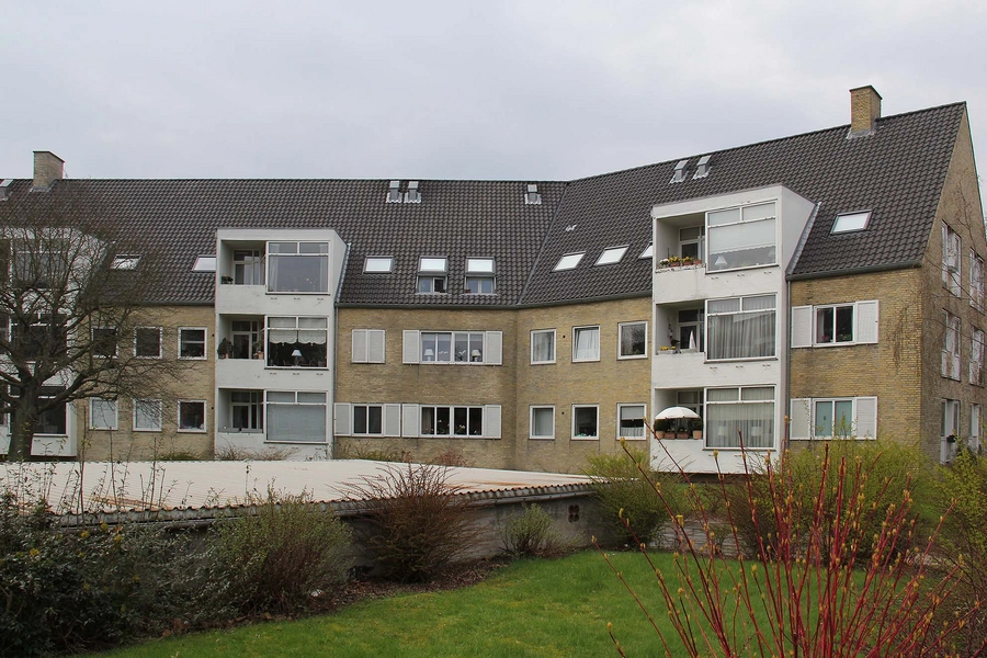 Ibstrupparken I Ibstrupvænget 1-3, vestfacade