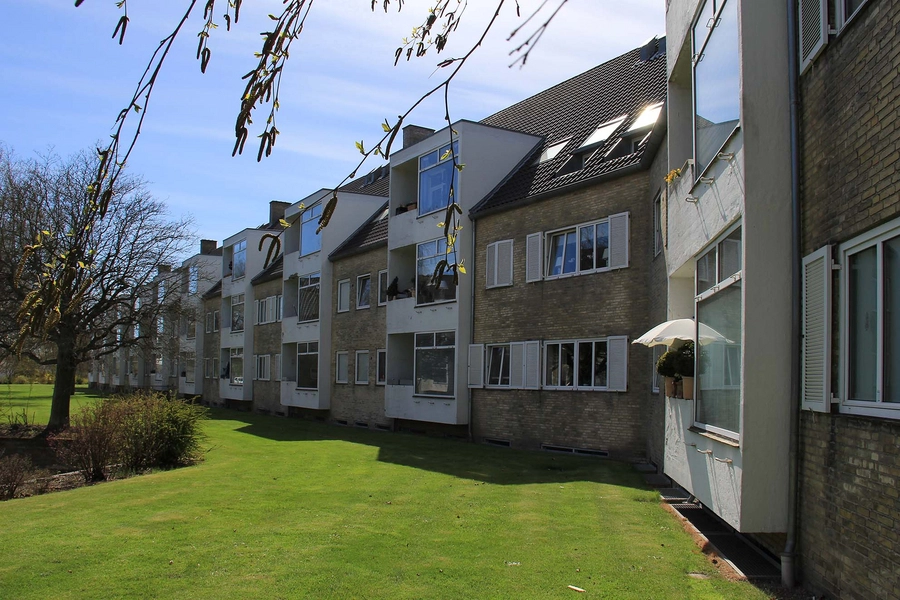 Ibstrupparken I Ibstrupvænget 1-11, østfacade