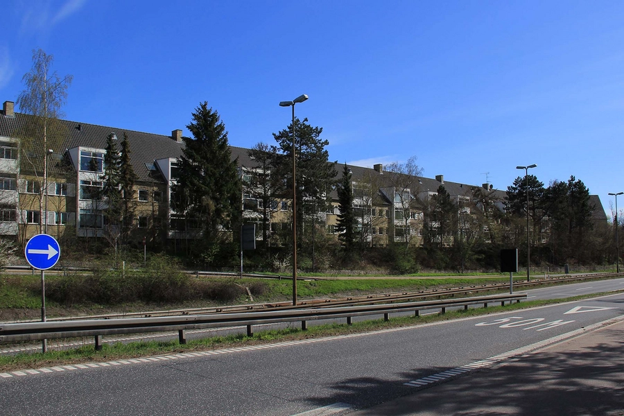 Ibstrupparken I Ibstrupvænget 2-18, vestfacade