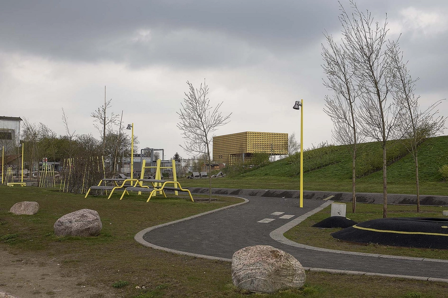 RAGNAROCK – museet for pop, rock og ungdomskultur Blik fra Rabalder Parken