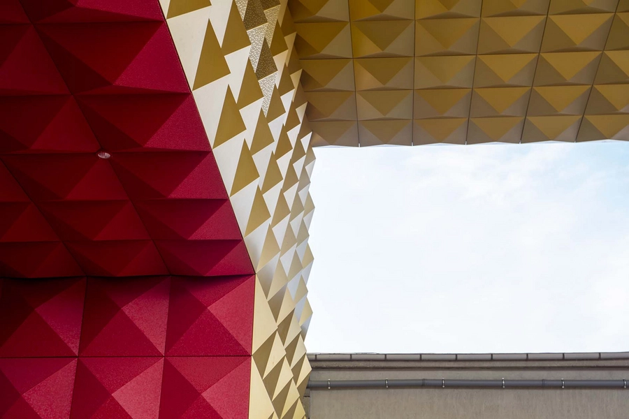 RAGNAROCK – museet for pop, rock og ungdomskultur Materialitet, facade, indgangsparti