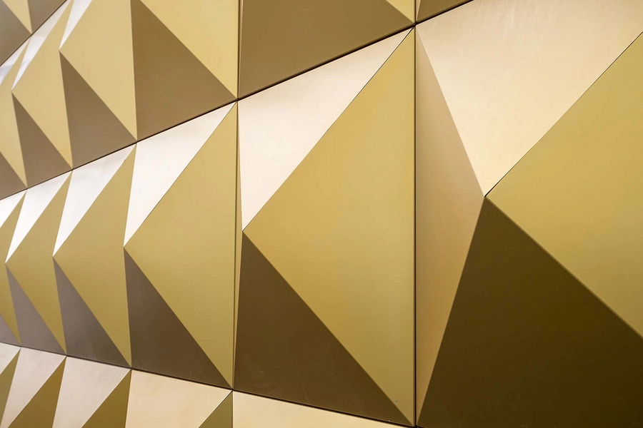 RAGNAROCK – museet for pop, rock og ungdomskultur Detalje, facadeelementer