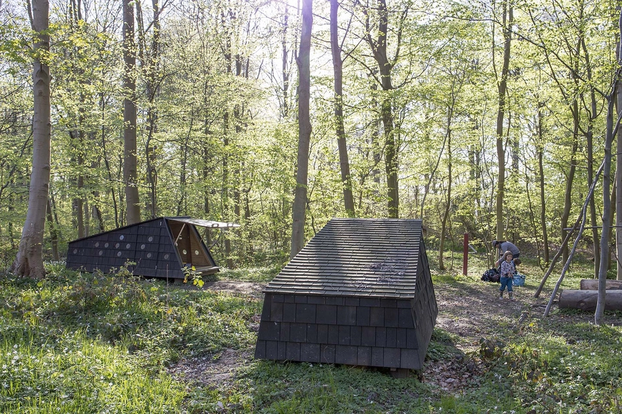Skrubbe og Stenbider Shelters Lejrpladsen Vestre Stigtehave
