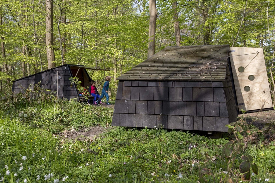 Skrubbe og Stenbider Shelters Lejrpladsen Vestre Stigtehave