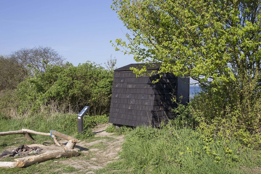 Skrubbe og Stenbider Shelters Shelter "Stenbidder 2", Pæregaard Strand