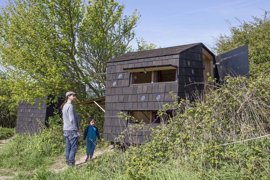 Skrubbe og Stenbider Shelters Shelter "Stenbidder 1", Pæregaard Strand