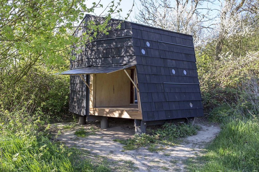 Skrubbe og Stenbider Shelters Shelter "Stenbidder 1", Pæregaard Strand