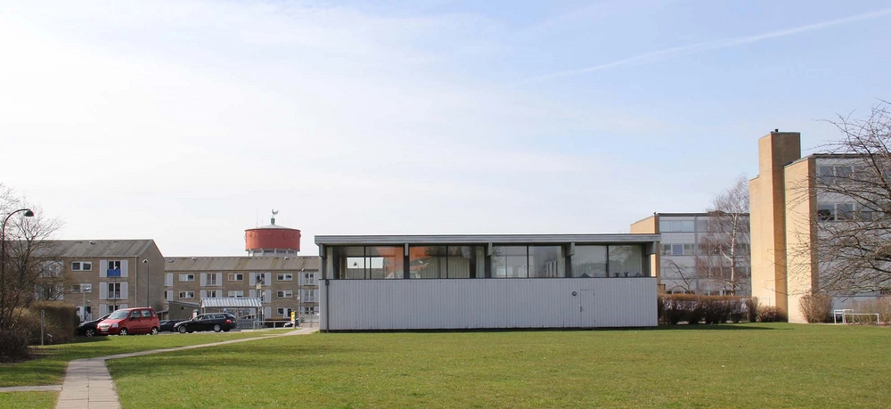 Jægersborg Bibliotek Østfacade