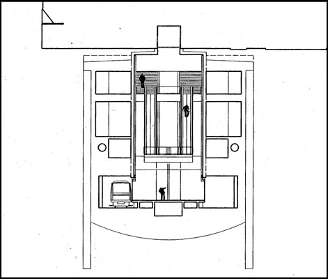 Metrostation Kongens Nytorv Tværsnit