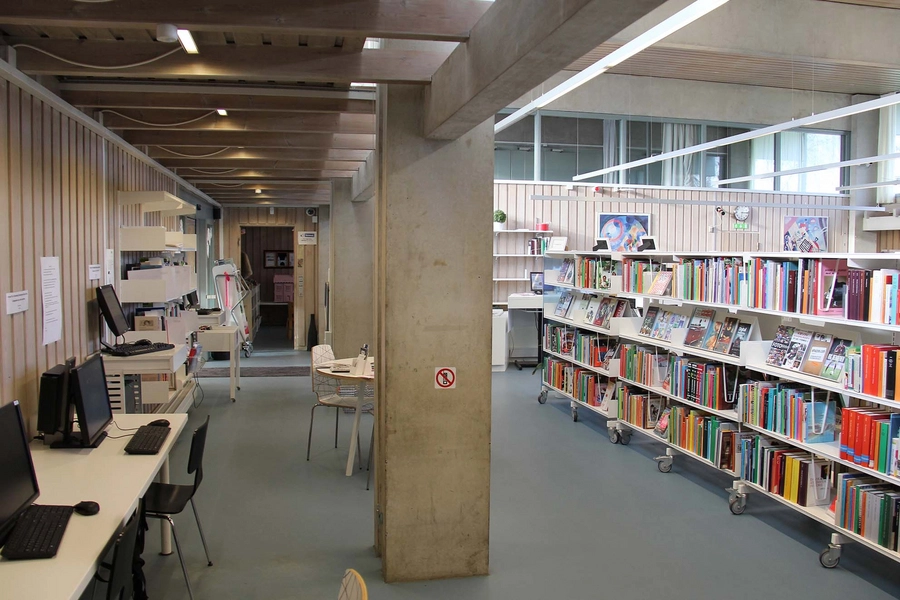 Jægersborg Bibliotek Interiør