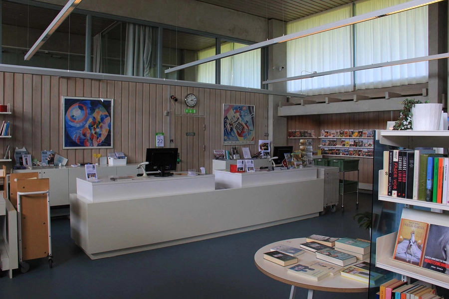 Jægersborg Bibliotek Skranke