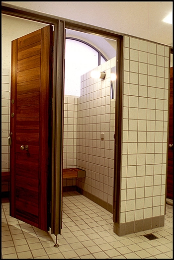 Østerbro svømmehal Omklædningskabine