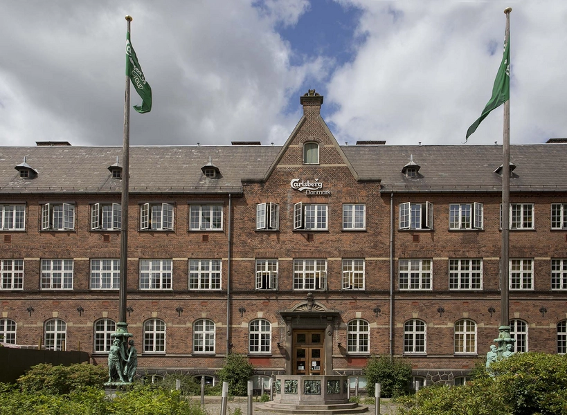 Carlsberg - Administrationsbygning - Nordfløj Administrationsbygningen set fra Vesterfælledvej