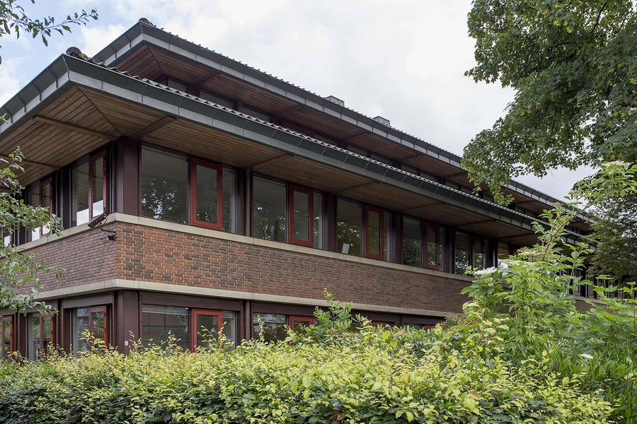 Carlsberg - Laboratorium - Forskningscenter Vinduesbånd, hjørne