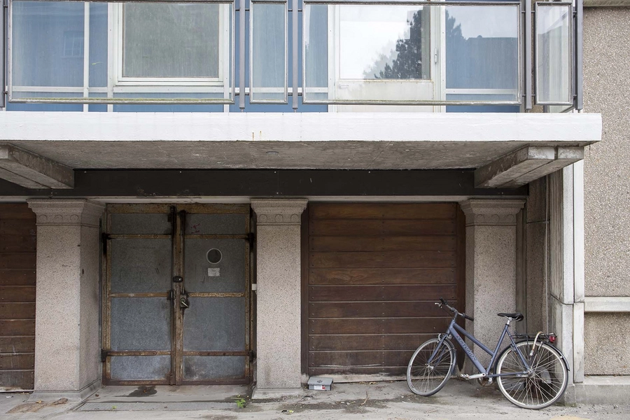 Carlsberg - Tap E - Dansehallerne - Kontorbygning Facadeudsnit, facade mod Pasteursvej