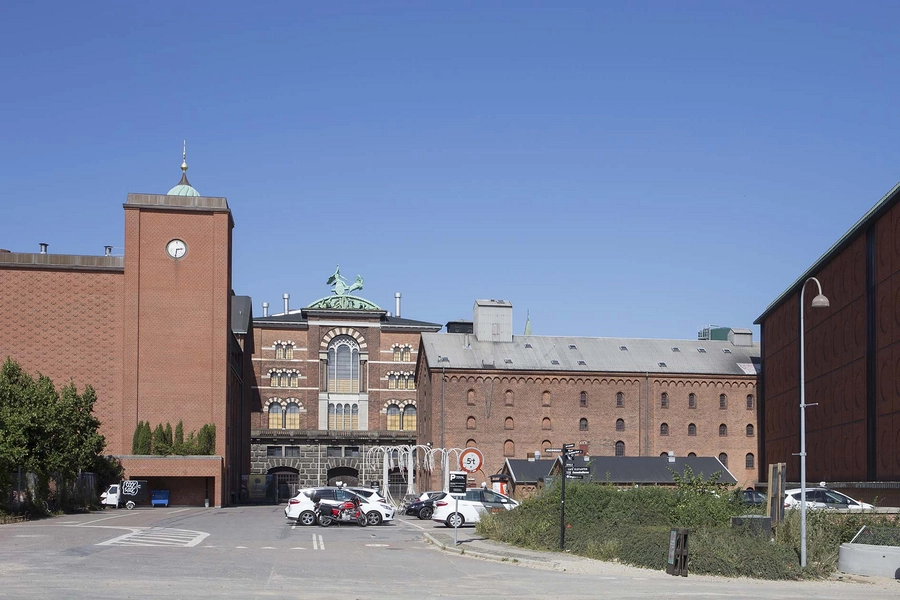 Carlsberg - Gærkælderen Bygningen set fra J.C. Jacobsens Gade
