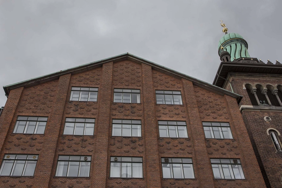 Carlsberg - Gærkælderen Gavlmotiv, østgavl