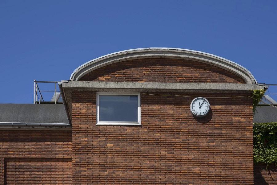 Carlsberg - Halmlageret Facadeudsnit, tøndehvælv