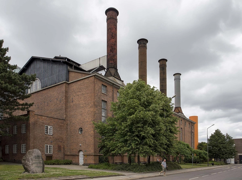 Carlsberg - Kedelhuset Blik fra vest langs Pasterusvej