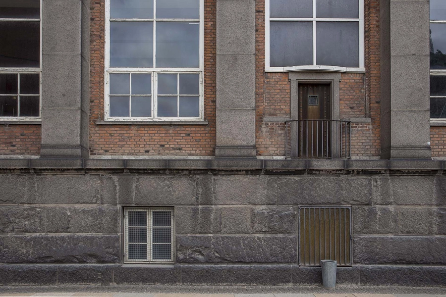 Carlsberg - Maskincentralen - Kraftværket Facadeudsnit, maskinhal, balkon