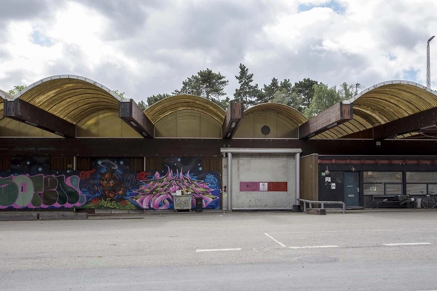 Carlsberg - Lagerbygning – Boblehallen Facade mod Pasterursvej