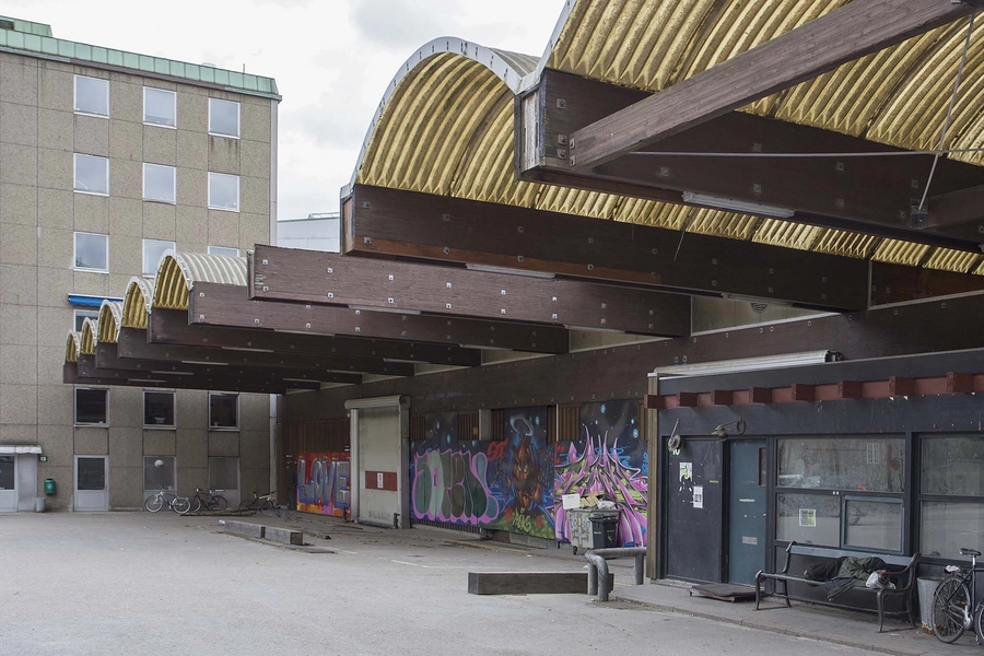 Carlsberg - Lagerbygning – Boblehallen Limtræsbjælker