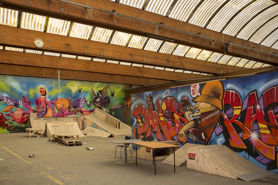 Carlsberg - Lagerbygning – Boblehallen Skaterhallen