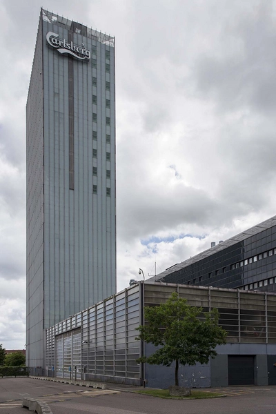 Carlsberg - Hovedkontor - Silo Silotårnet set fra vest