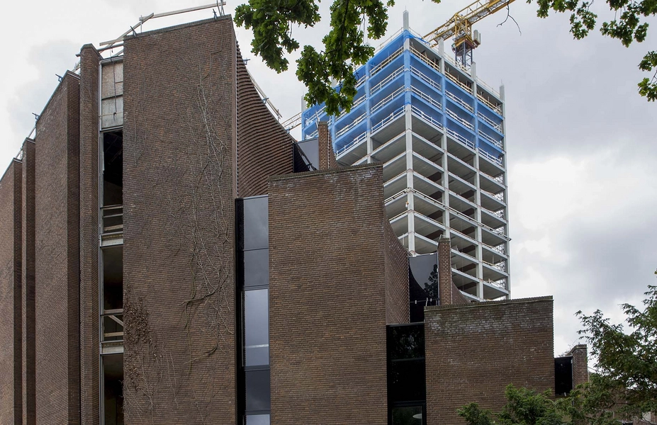 Carlsberg - De Hængende Haver - J. C. Jacobsens Have De Hængende Haver, gavl mod nord