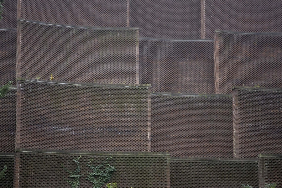 Carlsberg - De Hængende Haver - J. C. Jacobsens Have Facadeudsnit