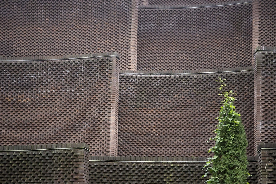 Carlsberg - De Hængende Haver - J. C. Jacobsens Have Facadeudsnit