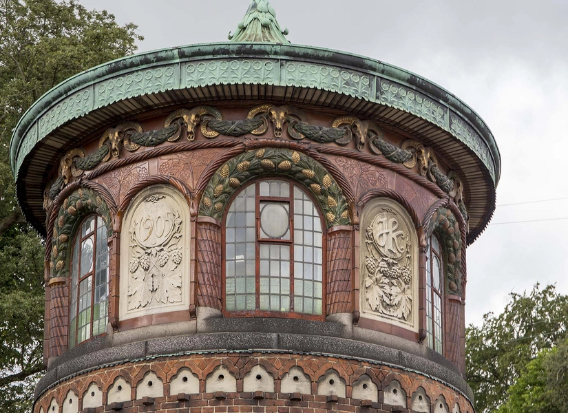 Carlsberg - Porttårnet - Gærtårnet Detalje, vindue