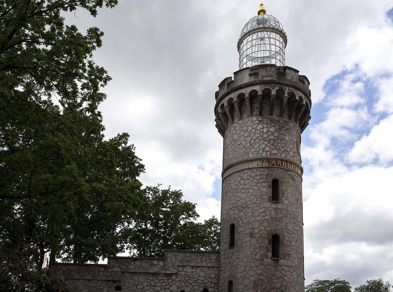 Carlsberg - Kridttårnet - Fyrtårnet Tårnet med glaskuplen