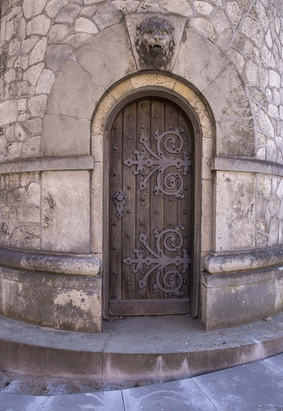 Carlsberg - Kridttårnet - Fyrtårnet Detalje, dør