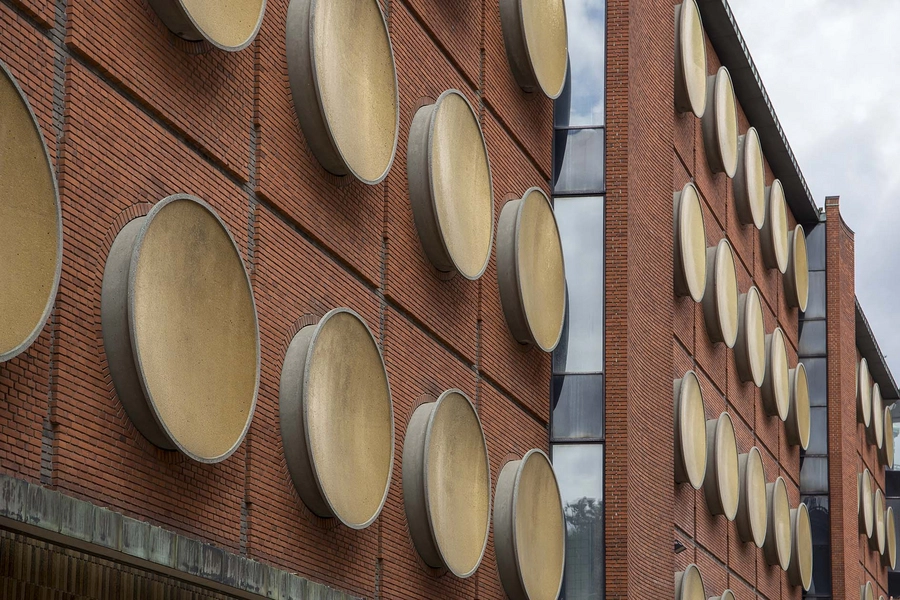 Carlsberg - Lagerkælder 3 Facadeudsnit, østfacade