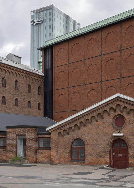 Carlsberg - Lagerkælder 3 Facadeudsnit, vestfacade
